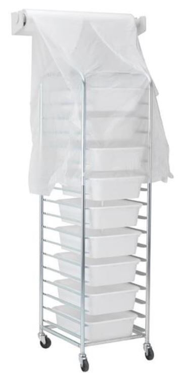 Skyddshuv, plast, rulle, 100-pack. GN 1/1