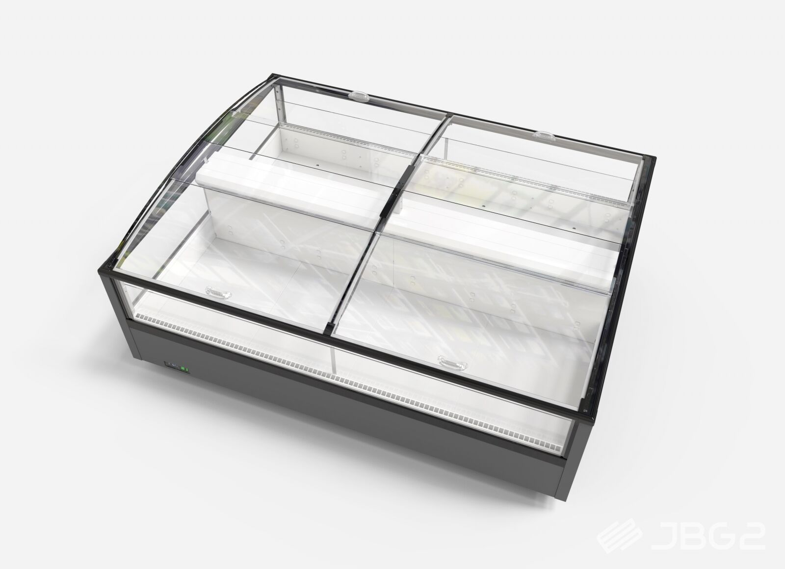 JBG Frysgondol plugg-in med skjutlock WNEL-27-2500 - Bild 2