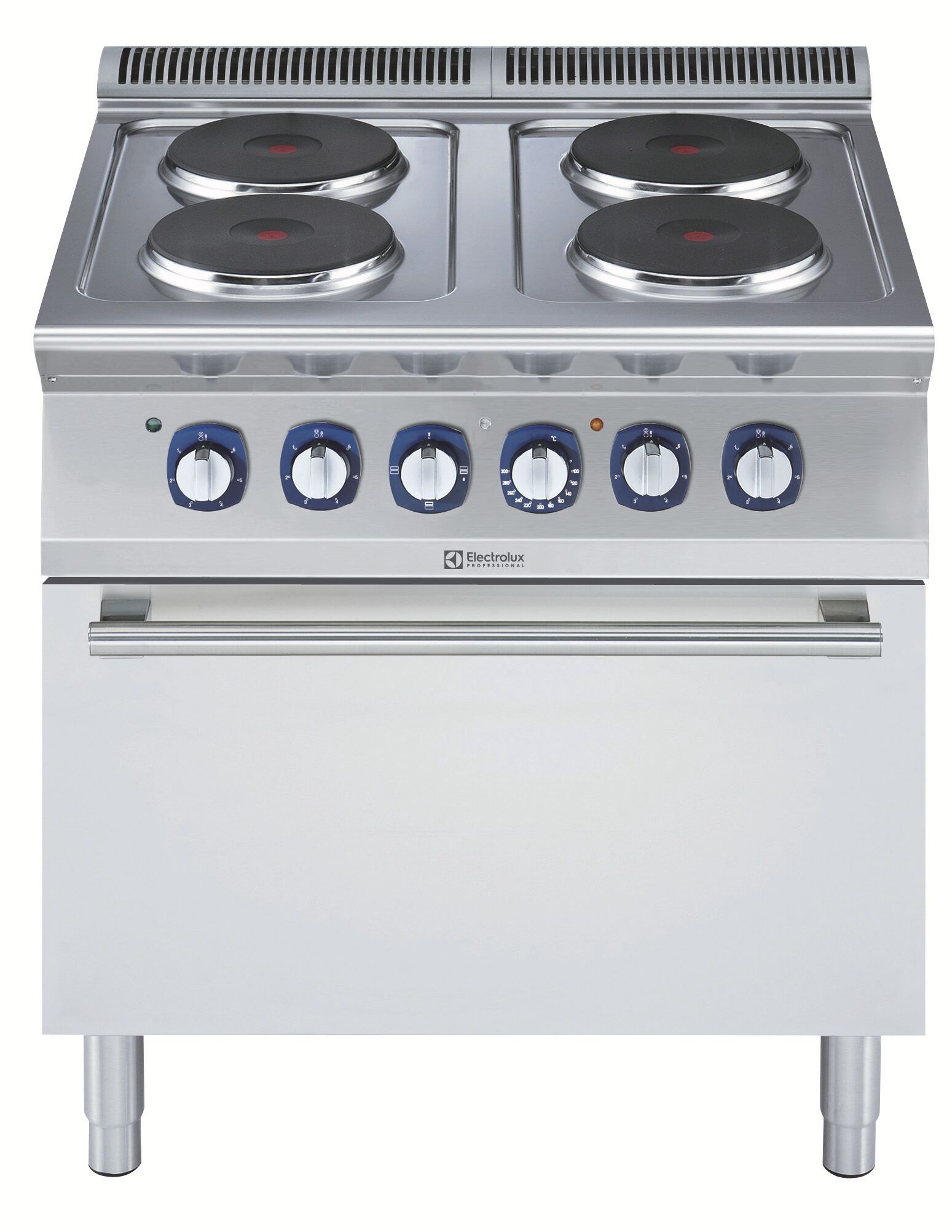 Electrolux Elspis, fristående, med Elugn, golvmodell, 4 runda plattor E7ECEH4RE0 - Bild 3