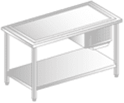 Kyl platta DM- 94920.2-O, 2 x 1/1 GN