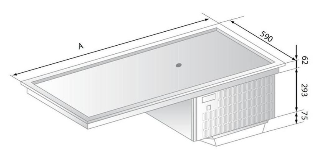 Kyl platta DM- 94920.2-O, 2 x 1/1 GN - Bild 3
