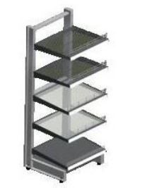 Komplett hyllsats 760 mm