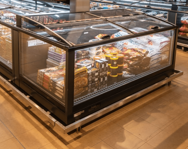 JBG frysgondol centralkyl HFC med skjutlock WNEV-27-3750 - Bild 7